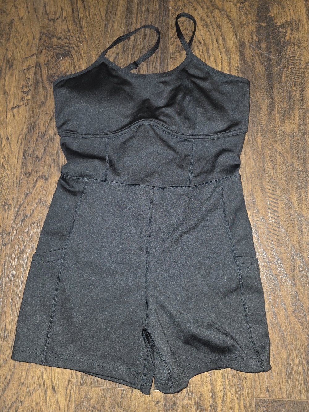 Cotton Candy Black Sleeveless Romper Jumpsuit
